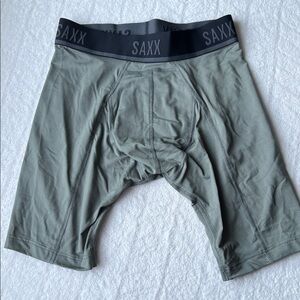 SAXX Ballpark Pouch Kinetic LT. Compression Mesh Long Leg Boxer Brief